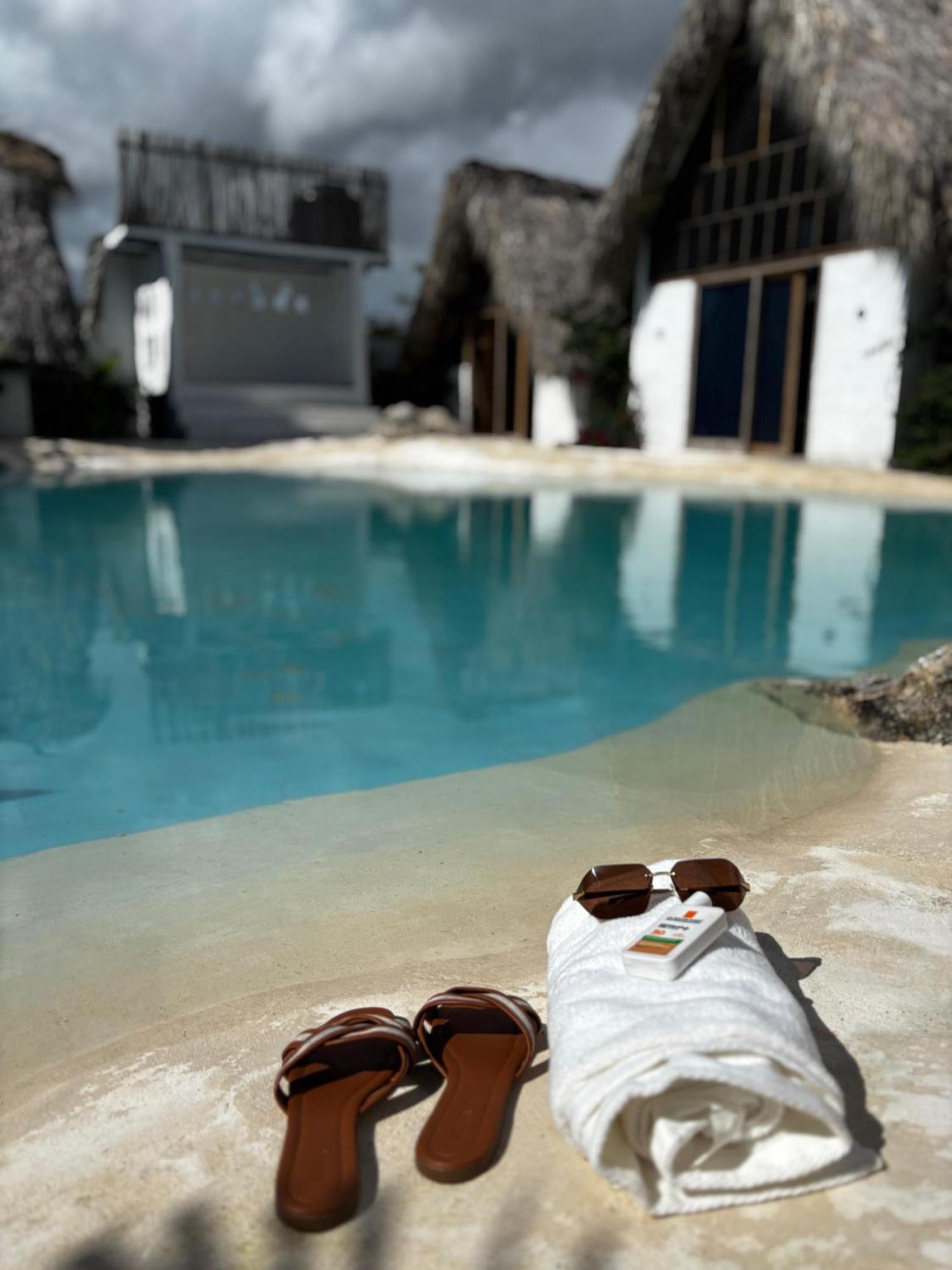 Blue Beach Eco-Hotel By Sanfabini บายาฮิเบ ภายนอก รูปภาพ